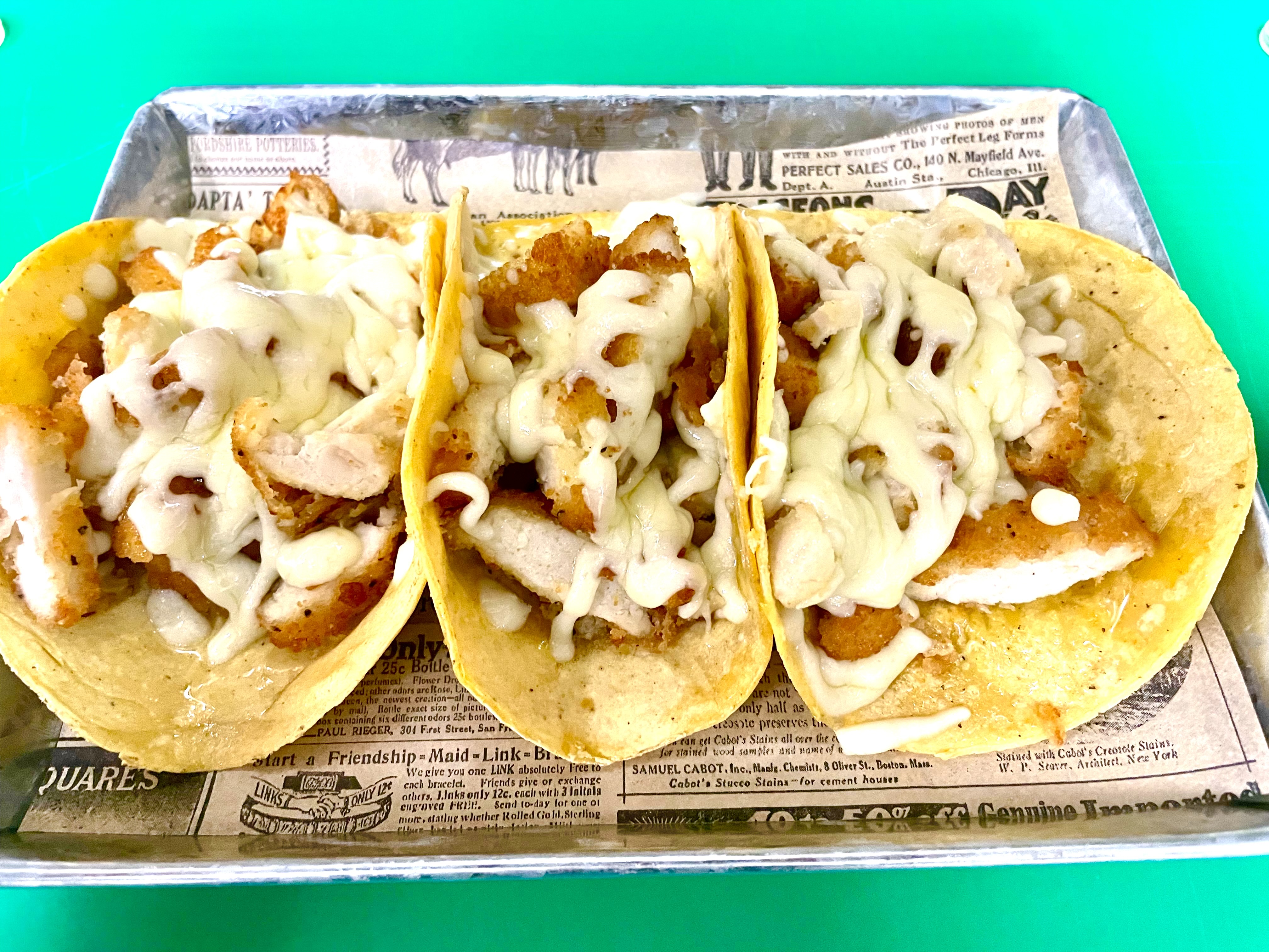 TACOS DE MILAQUESO 3u.